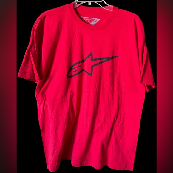 Alpinestars Vibrant Red Short Sleeve Tee - Picture 1 of 3